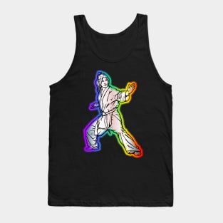 Japanese Karate Martial Arts Japanese Woman 677 Tank Top